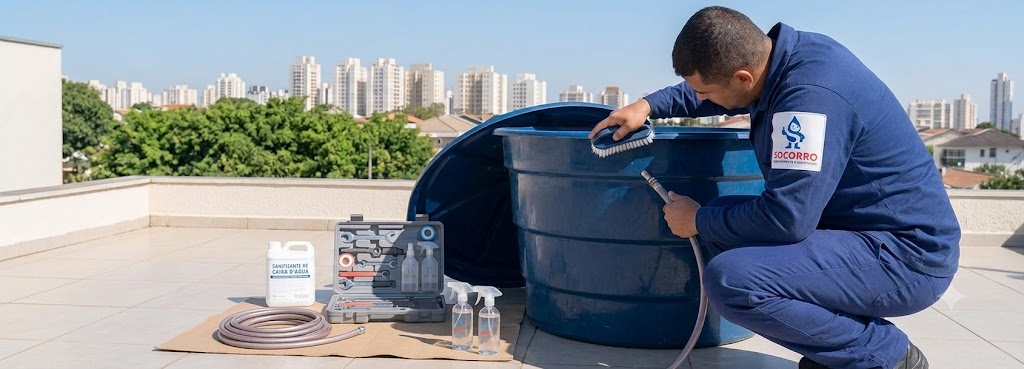Limpeza de Caixa D'água em Pomerode